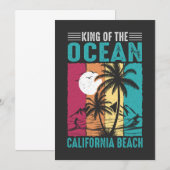 König des Ozeans Einladung (Vorne/Hinten)