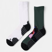 König des Pop-Moonwalk-Legend Retro-Tribut-Design Socken (Links)