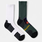 König des Pop-Moonwalk-Legend Retro-Tribut-Design Socken (Rechts)