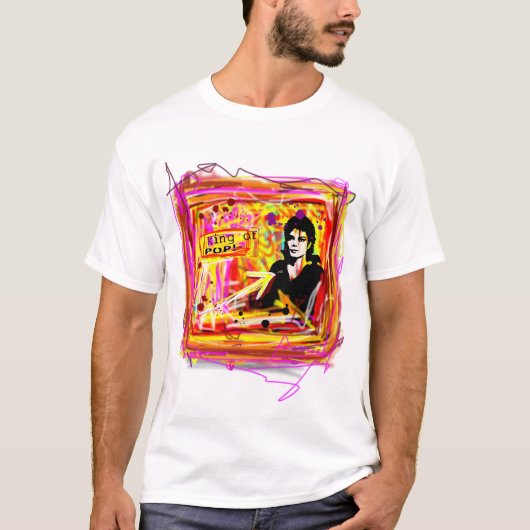 König des Pop T-Shirt (Vorderseite)