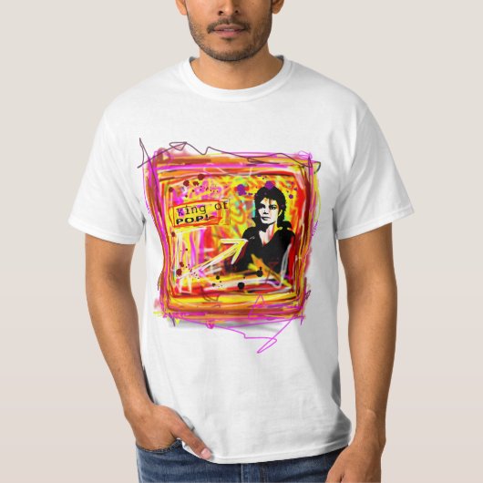 König des Pop T-Shirt (Vorderseite)