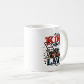 König des Rasens Kaffeetasse (VorderseiteRechts)
