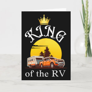 König des RV-Freilufturlaubs Wandern Camping RV Karte