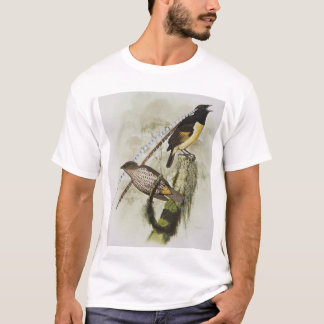 König des sächsischen Vogels von Paradise, männlic T-Shirt