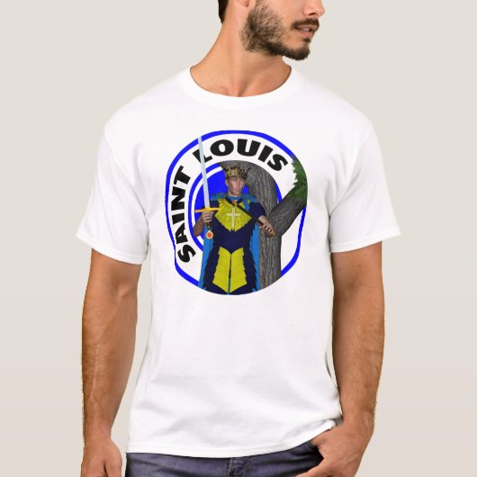 König des Saint Louis-IX von Frankreich T-Shirt (Vorderseite)