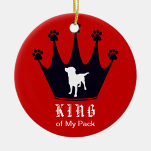 König des Satzes Keramik Ornament