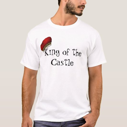 König des Schloss-T - Shirt (Vorderseite)