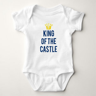 König des Schlosses Kindertee Baby Strampler