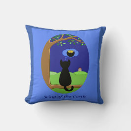 König des Schlosses Reversible Kissen