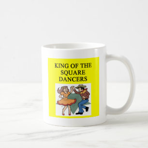 König des Square-Dancings Kaffeetasse