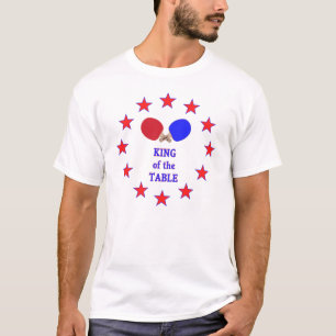 König des Tabellen-Klingelns Pong T-Shirt