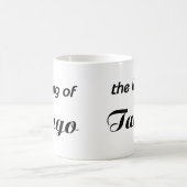 König des Tangoentwurfs! Kaffeetasse (Mittel)