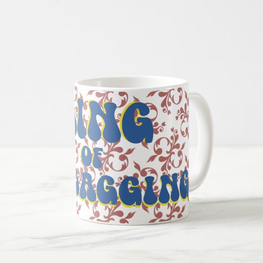 König des Teabagging Kaffeetasse (VorderseiteRechts)