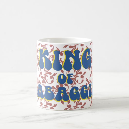 König des Teabagging Kaffeetasse (Mittel)