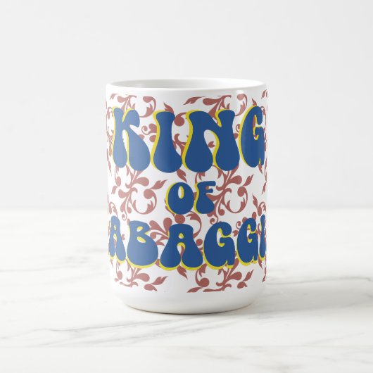 König des Teabagging Kaffeetasse (Mittel)