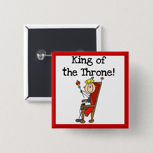 König des Thrones Button (Vorne & Hinten)
