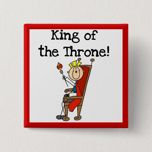 König des Thrones Button (Vorderseite)