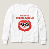 König des urbanen Dschungels Cool Lion T-Shirt