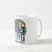König des urbanen Dschungels Kaffeetasse (VorderseiteRechts)