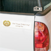 König des Vatertags Autoaufkleber (Auf Lkw)