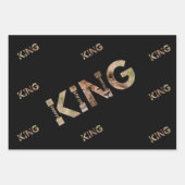 König des Waldes Geschenkpapier Set (Vorderseite 2)