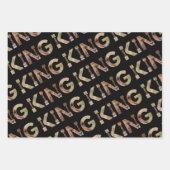 König des Waldes Geschenkpapier Set (Vorderseite 3)