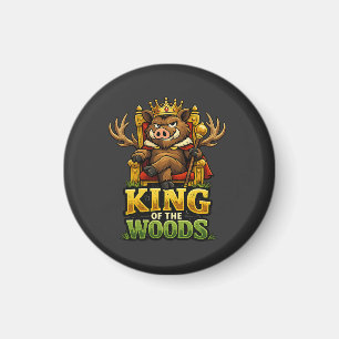 König des Waldes Magnet