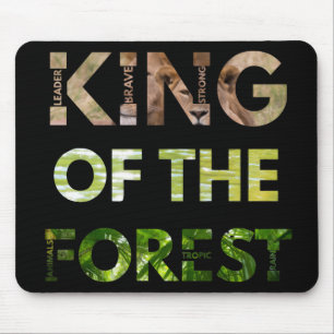 König des Waldes Mousepad