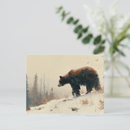 König des Waldes Postkarte (Stehend Vorderseite)