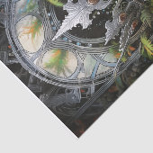 König des Waldes, Silberkrone der Fernen Seidenpapier (Ausschnitt)