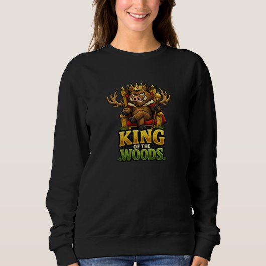 König des Waldes Sweatshirt (Vorderseite)
