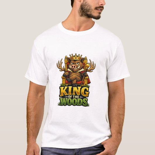 König des Waldes T-Shirt (Vorderseite)
