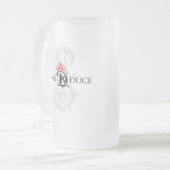 König Duce Mug Mattglas Bierglas (Vorderseite Links)