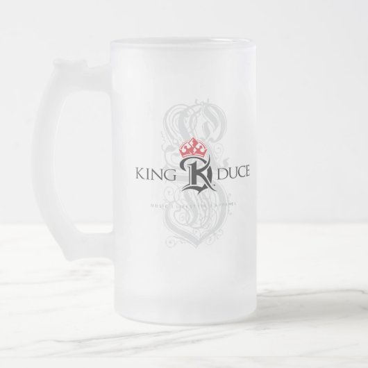 König Duce Mug Mattglas Bierglas (Links)