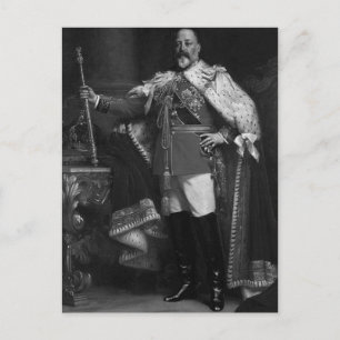König Eduard VII. Postkarte