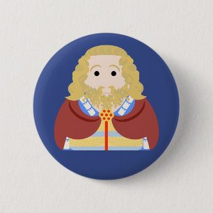 König Edward II. von England Button