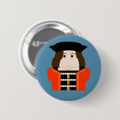König Edward IV. von England Button (Vorne & Hinten)
