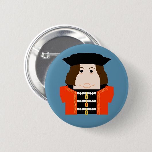 König Edward IV. von England Button (Vorne & Hinten)