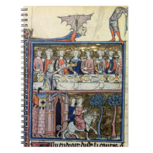 König f.326 Arthur und seine Ritter Frau-Fr 95 Notizblock