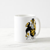 König Familienwappen Kaffeetasse (VorderseiteRechts)