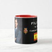 König Filipe-VI von Spanien-Schale Tasse (Zentrum)