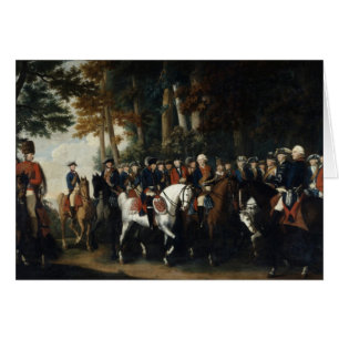 König Frederick die Rückkehr II von Preussen von