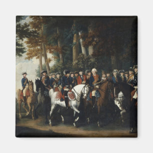 König Frederick die Rückkehr II von Preussen von Magnet