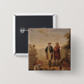 König Frederick II von Preußen Button (Vorne & Hinten)