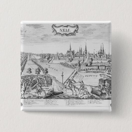 König Frederick II von Preußen Button (Vorderseite)