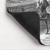 König Frederick II von Preußen wiederholend Mousepad (Ecke)