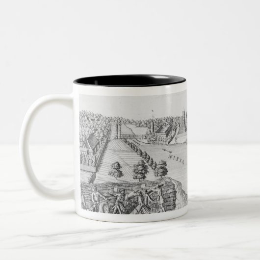 König Frederick II von Preußen Zweifarbige Tasse (Links)
