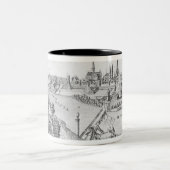 König Frederick II von Preußen Zweifarbige Tasse (Mittel)