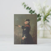 König Friedrich II. der Große Preußen 1746 Postkarte (Stehend Vorderseite)