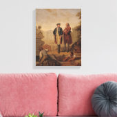 König Friedrich II. von Preußen Leinwanddruck (Insitu (Wohnzimmer))